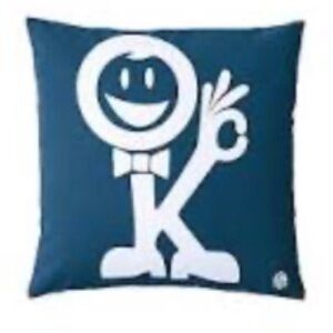 Serena & Lily Blue and White Pillow Case Luxurious Accent